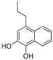 1,2-Naphthalenediol, 4-propyl- (9CI) CAS#: 80280-92-8