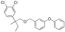 1,2-dichloro-4-[2-methyl-1-[(3-phenoxyphenyl)methoxy]butan-2-yl]benzen e CAS#: 80844-04-8