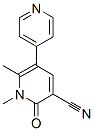 1,2-dimethyl-6-oxo-1,6-dihydro-3,4'-bipyridine-5-carbonitrile CAS#: 80047-23-0