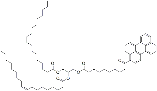 1,2-dioleoyl-3-(9-(3-perylenoyl)nonanoyl)glycerol CAS#: 84408-51-5