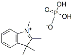 1,2,3,3-tetramethyl-3H-indolium dihydrogen phosphate CAS#: 83968-89-2