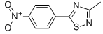 1,2,4-Thiadiazole,3-methyl-5-(4-nitrophenyl)-(9CI) CAS#: 800408-77-9