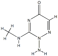 1,2,4-Triazin-5(2H)-one,2-amino-3-(methylamino)-(9CI) CAS#: 89569-70-0