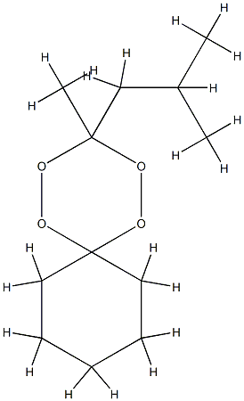 1,2,4,5-Tetraoxaspiro[5.5]undecane,3-methyl-3-(2-methylpropyl)-(9CI) CAS#: 804548-92-3