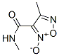1,2,5-Oxadiazole-3-carboxamide, N,4-dimethyl-, 2-oxide CAS#: 83645-10-7