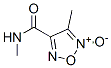 1,2,5-Oxadiazole-3-carboxamide, N,4-dimethyl-, 5-oxide CAS#: 83644-90-0