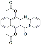 12H-Benzo[g]pyrido[2,1-b]quinazolin-12-one,  6,11-bis(acetyloxy)- CAS#: 87026-67-3