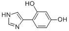 1,3-Benzenediol,  4-(1H-imidazol-4-yl)-  (9CI) CAS#: 806601-80-9