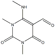 1,3-DiMethyl-6-MethylaMino-2,4-dioxo-1,2,3,4-tetrahydropyriMidine-5-carboxaldehyde, 96% CAS#: 89549-92-8
