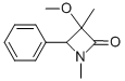 1,3-Dimethyl-3-methoxy-4-phenylazetidinone CAS#: 82918-98-7
