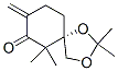 1,3-Dioxaspiro[4.5]decan-7-one,2,2,6,6-tetramethyl-8-methylene-,(5S)-(9CI) CAS#: 810682-41-8