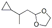 1,3-Dioxolane, 2-(2-cyclopropylpropyl)- CAS#: 82044-53-9