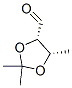 1,3-Dioxolane-4-carboxaldehyde, 2,2,5-trimethyl-, (4S-cis)- (9CI) CAS#: 82010-51-3