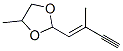 1,3-Dioxolane,  4-methyl-2-(2-methyl-1-buten-3-ynyl)-  (9CI) CAS#: 86574-05-2