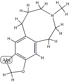 1,3-Dioxolo[4,5-i][3]benzazocine,5,6,7,8,9,10-hexahydro-7-methyl-(8CI) CAS#: 803623-56-5