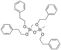 1,3-dimethyl-1,1,3,3-tetrakis(2-phenylethoxy)disiloxane CAS#: 83918-67-6