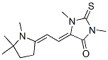 1,3-dimethyl-2-thioxo-5-[(1,5,5-trimethyl-2-pyrrolidinylidene)ethylidene]imidazolidin-4-one CAS#: 81484-99-3
