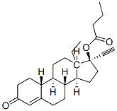 13-ethyl-17alpha-hydroxy-18,19-dinorpregn-4-en-20-yn-3-one butyrate CAS#: 86679-33-6