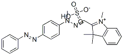 1,3,3-trimethyl-2-[[methyl[4-(phenylazo)phenyl]hydrazono]methyl]-3H-indolium hydrogen sulphate CAS#: 83949-97-7