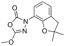 1,3,4-Oxadiazol-2(3H)-one, 3-(2,3-dihydro-2,2-dimethyl-7-benzofuranyl) -5-methoxy- CAS#: 82277-78-9
