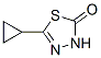 1,3,4-Thiadiazol-2(3H)-one,  5-cyclopropyl- CAS#: 84353-00-4