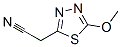 1,3,4-Thiadiazole-2-acetonitrile,  5-methoxy- CAS#: 84389-19-5