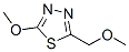 1,3,4-Thiadiazole,  2-methoxy-5-(methoxymethyl)- CAS#: 84353-10-6