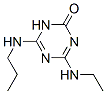 1,3,5-Triazin-2(1H)-one, 4-(ethylamino)-6-(propylamino)- CAS#: 81494-02-2