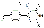 1,3,5-Triazine-2,4(1H,3H)-dithione, 6-(4-ethenylphenyl)methylpropylamino- CAS#: 88373-30-2