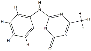 1,3,5-Triazino[1,2-a]benzimidazol-4(1H)-one,2-methyl-(9CI) CAS#: 83786-01-0
