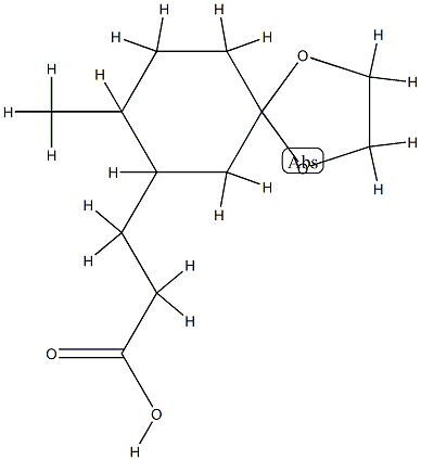 1,4-Dioxaspiro[4.5]decane-7-propanoicacid,8-methyl-(9CI) CAS#: 804440-23-1