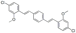 1,4-bis[2-(4-chloro-2-methoxyphenyl)vinyl]benzene CAS#: 84100-88-9