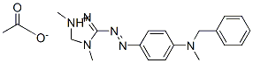 1,4-dimethyl-3-[[4-[methylbenzylamino]phenyl]azo]-1H-1,2,4-triazolium acetate CAS#: 84000-81-7