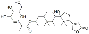[14-hydroxy-10,13-dimethyl-17-(5-oxo-2H-furan-3-yl)-1,2,3,4,5,6,7,8,9, 11,12,15,16,17-tetradecahydrocyclopenta[a]phenanthren-3-yl] 2-(2,3,4,5 -tetrahydroxyhexylideneamino)propanoate CAS#: 81072-30-2