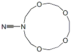 1,4,7,10-tetraoxa-13-azacyclopentadecane-13-carbonitrile CAS#: 80900-27-2