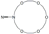 1,4,7,10,13-pentaoxa-16-azacyclooctadecane-16-carbonitrile CAS#: 80900-28-3