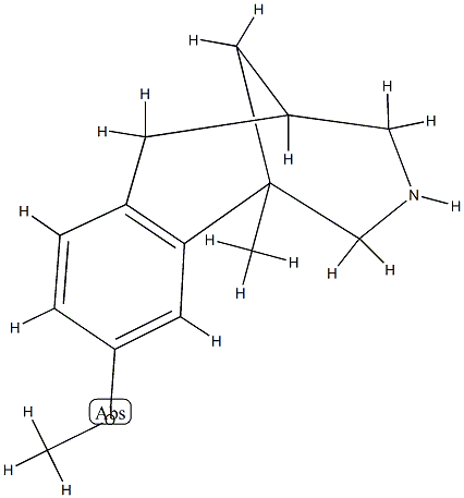 1,5-Methano-3-benzazocine,1,2,3,4,5,6-hexahydro-9-methoxy-1-methyl-(8CI) CAS#: 802050-51-7