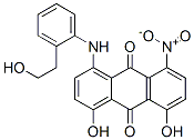1,8-dihydroxy-4-[[2-(2-hydroxyethyl)phenyl]amino]-5-nitroanthraquinone CAS#: 82457-17-8