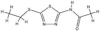 1/C6H9N3OS2/c1-3-11-6-9-8-5(12-6)7-4(2)10/h3H2,1-2H3,(H,7,8,10 CAS#: 84460-95-7