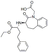 1H-1-Benzazepine-1-acetic acid, 3-[[1-(ethoxycarbonyl)-3-phenylpropyl]amino]-2,3,4,5-tetrahydro-2-oxo-, (R*,R*)-(+-)- CAS#: 86499-21-0