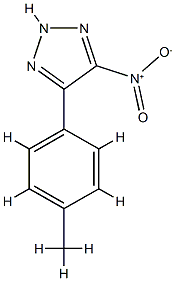 1H-1,2,3-Triazole,4-(4-methylphenyl)-5-nitro-(9CI) CAS#: 807345-86-4