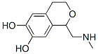 1H-2-Benzopyran-6,7-diol, 3,4-dihydro-1-[(methylamino)methyl]- (9CI) CAS#: 83694-59-1