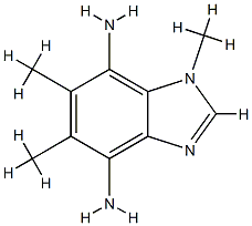 1H-Benzimidazole-4,7-diamine,1,5,6-trimethyl-(9CI) CAS#: 85311-40-6