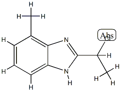 1H-Benzimidazole,2-(1-chloroethyl)-4-methyl-(9CI) CAS#: 80567-70-0