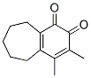 1H-Benzocycloheptene-1,2(5H)-dione, 6,7,8,9-tetrahydro-3,4-dimethyl- (9CI) CAS#: 88246-01-9