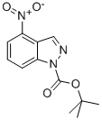 1H-INDAZOLE-1-CARBOXYLIC ACID,4-NITRO-,1,1-DIMETHYLETHYL ESTER CAS#: 801315-75-3