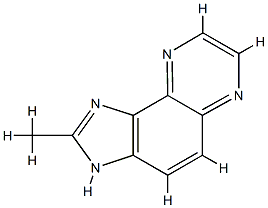 1H-Imidazo[4,5-f]quinoxaline,2-methyl-(9CI) CAS#: 87967-72-4