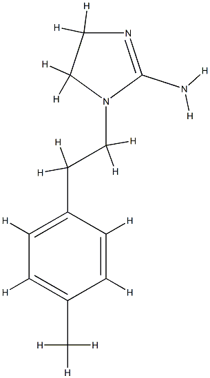 1H-Imidazol-2-amine,4,5-dihydro-1-[2-(4-methylphenyl)ethyl]-(9CI) CAS#: 804439-91-6