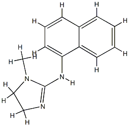 1H-Imidazol-2-amine,4,5-dihydro-1-methyl-N-1-naphthalenyl-(9CI) CAS#: 805201-65-4