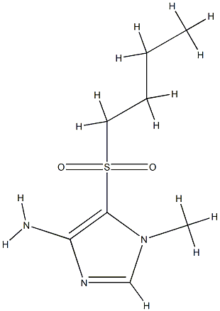 1H-Imidazol-4-amine,5-(butylsulfonyl)-1-methyl-(9CI) CAS#: 806639-63-4